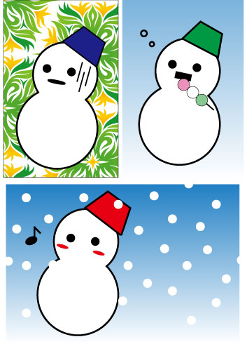 雪だるま